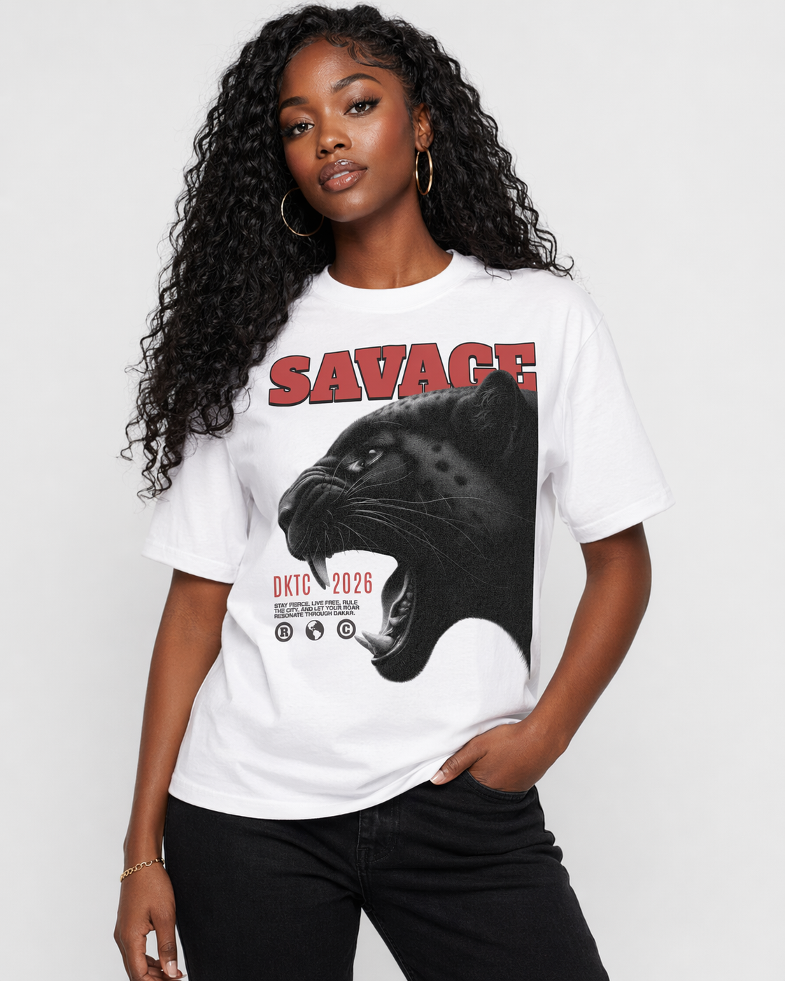"SAVAGE" Tee