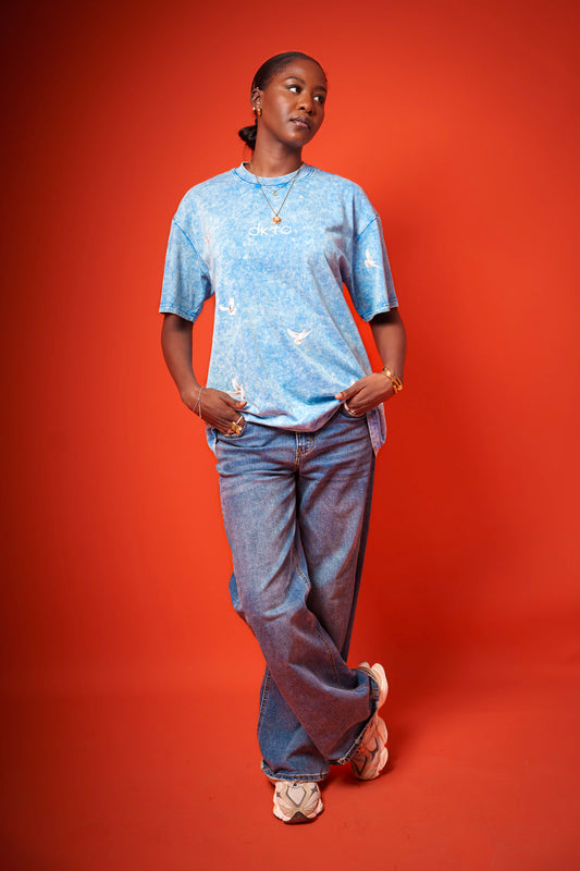 Blue Doves Tee