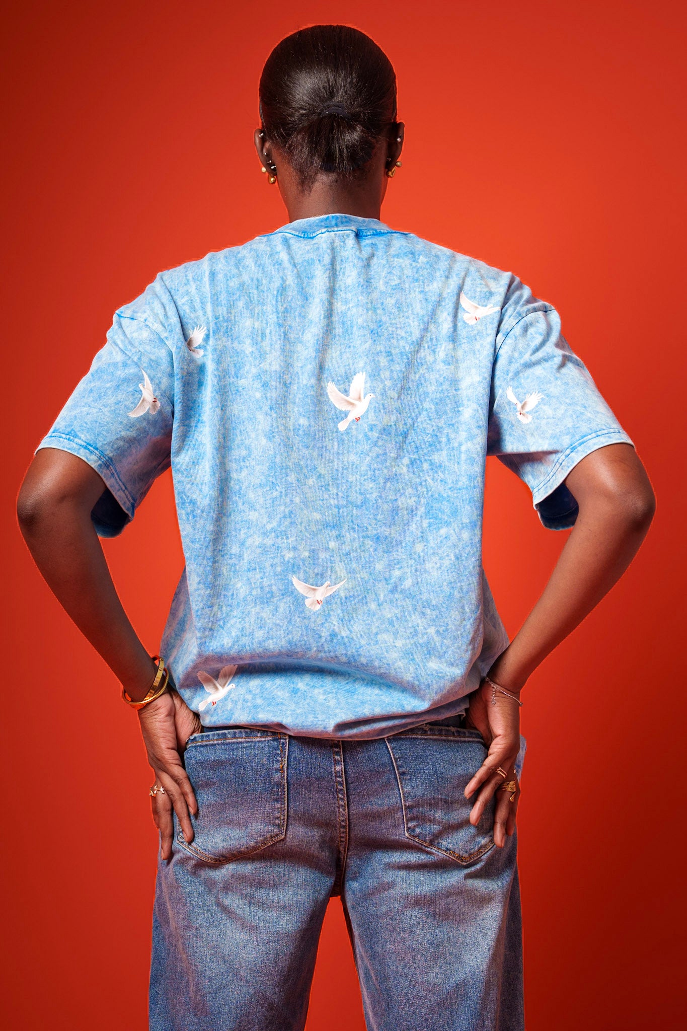 Blue Doves Tee