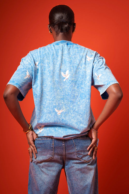 Blue Doves Tee