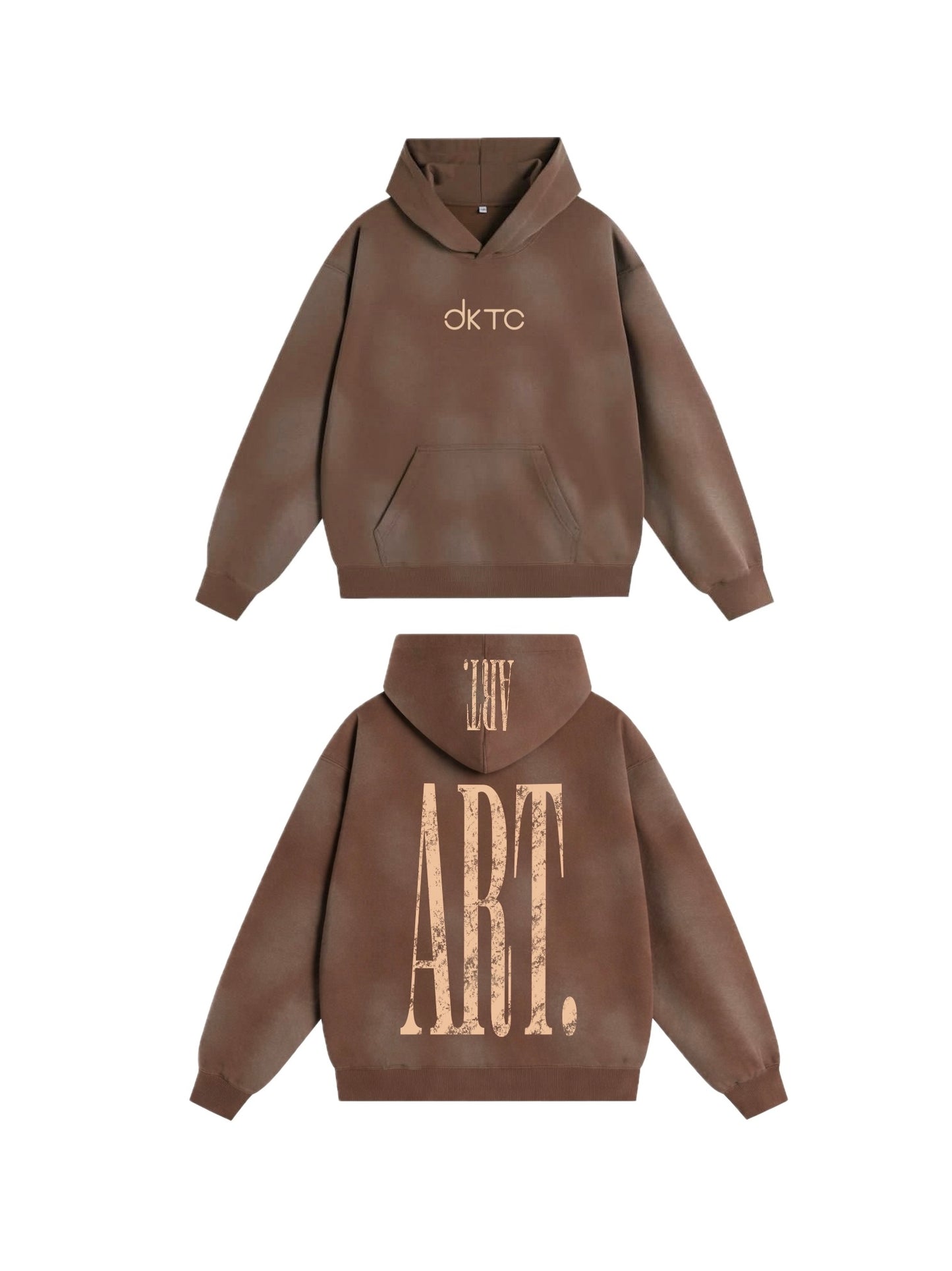 Brown "ART" Hoodie