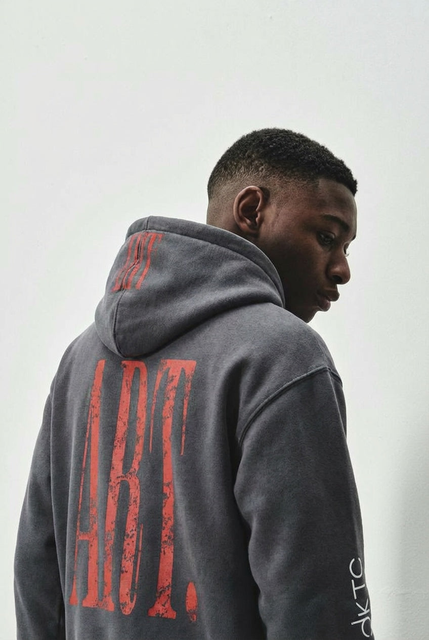 Grey "ART" Hoodie